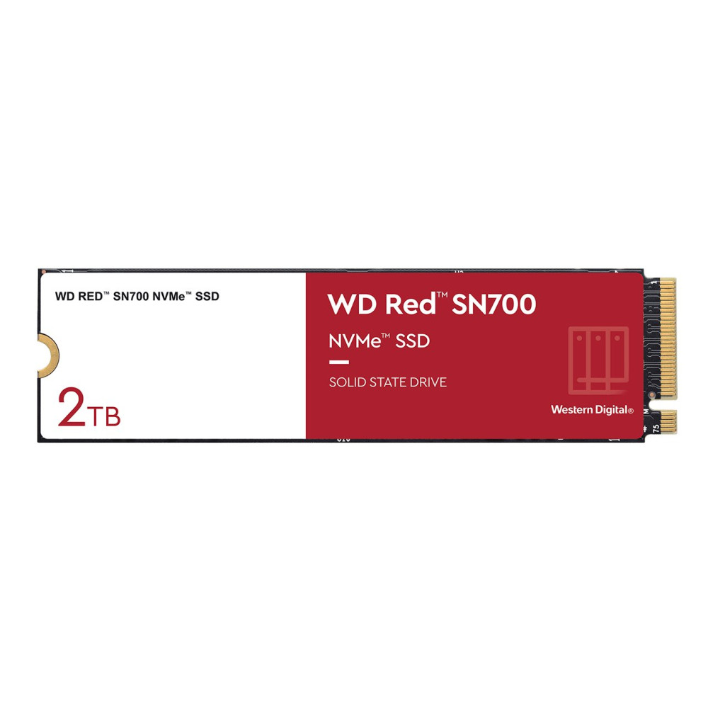 WD Red SN700 WDS200T1R0C-68BDK0 - SSD - 2 TB - interno - M.2 2280 - PCIe 3.0 x4 (NVMe)